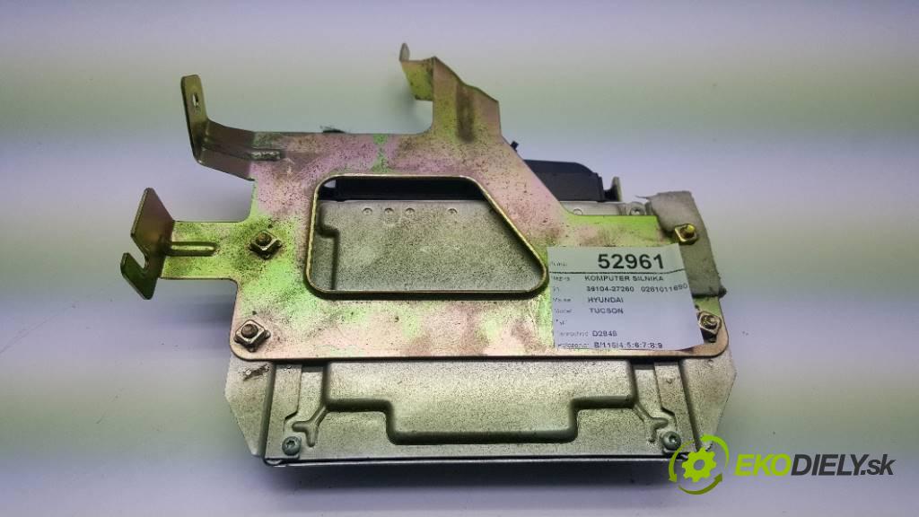 HYUNDAI  TUCSON   2004 83KW   1991 riadiaca jednotka Motor 39104-27260   0281011690 (Riadiace jednotky)
