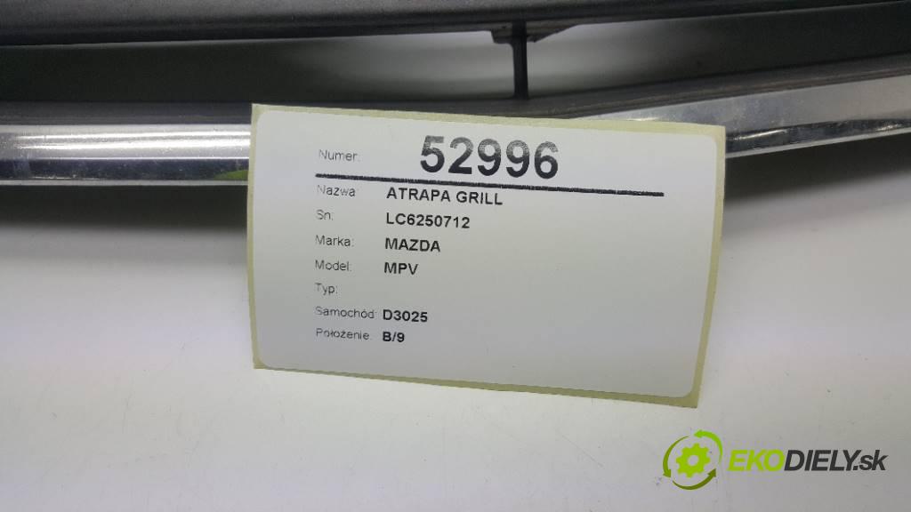 MAZDA MPV   2002 88KW   1991 mřížka maska LC6250712 (Mřížky (masky) chladičů)