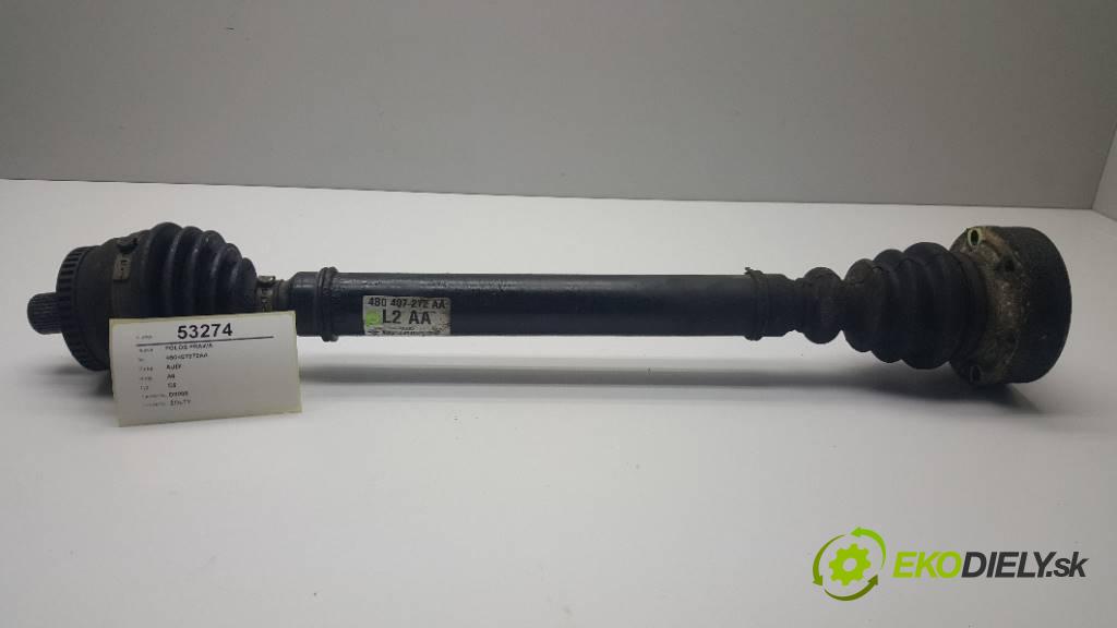 AUDI A6 C5 1997 110KW C5 1781 Poloos pravá 4B0407272AA (Poloosy)