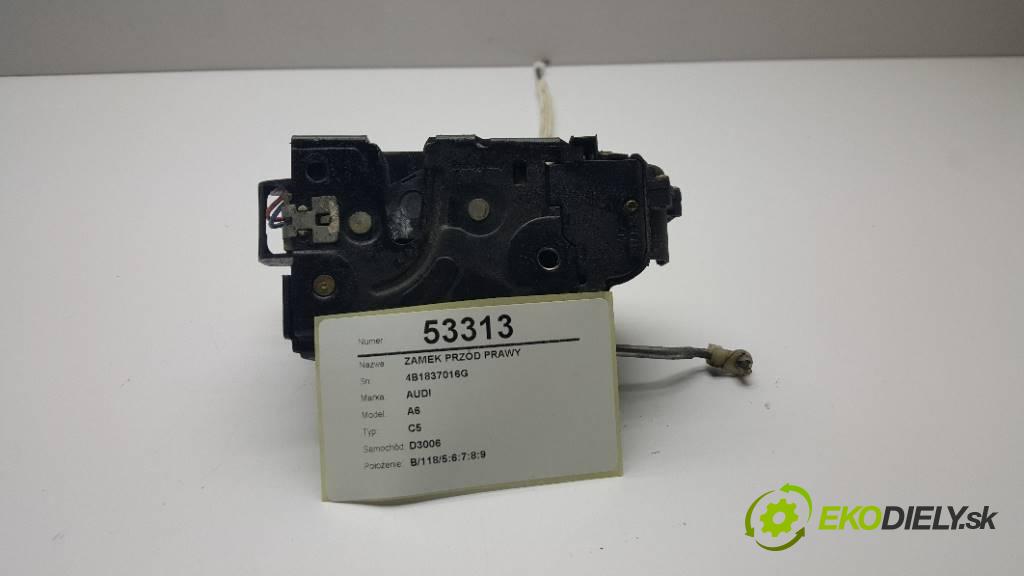 AUDI A6 C5 1997 110KW C5 1781 zámok přední část pravý 4B1837016G