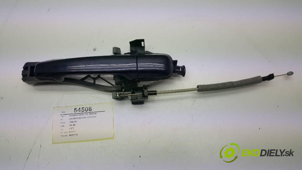 VOLVO XC 60 LIFT 2013 181 kW LIFT 1969 Kľučka vonkajšia zad pravá LH-30784202 RH-30784203