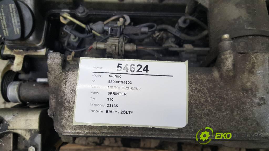 MERCEDES-BENZ SPRINTER 310 1998 102 kW 310 2874 Motor 98000194603 (Motory (kompletné))