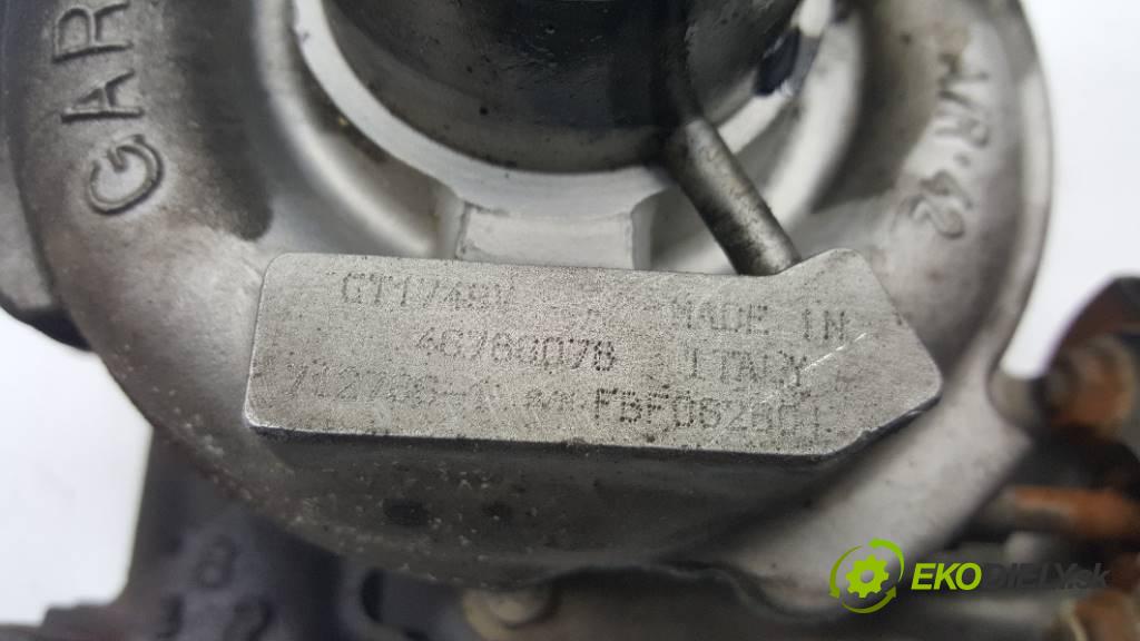FIAT STILO X 2003 116 kW X 1910 Turbodúchadlo,turbo GT1749V 4676076  (Turbodúchadlá (kompletné))