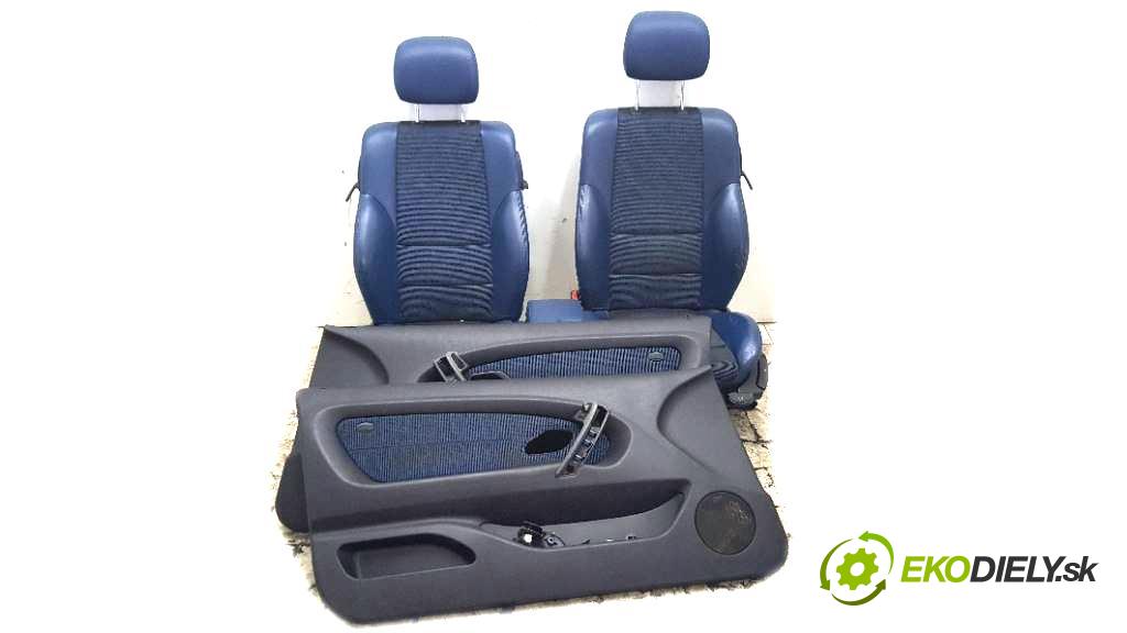 BMW E46   2002 115 kW    1796 Sedadlá, sedačky + Sedadlo - PRZÓD +BOCZKI + PODŁOKIETNIK