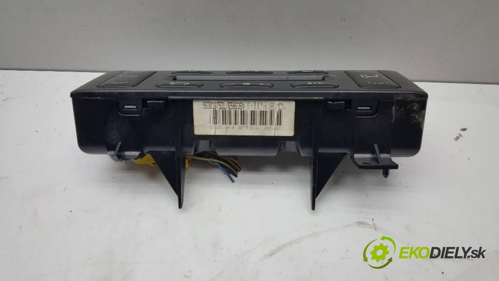 PEUGEOT 406  2001 109 kW X 1997 Panel ovládania kúrenia 96303375ZL/658636N (Prepínače, spínače, tlačidlá a ovládače kúrenia)