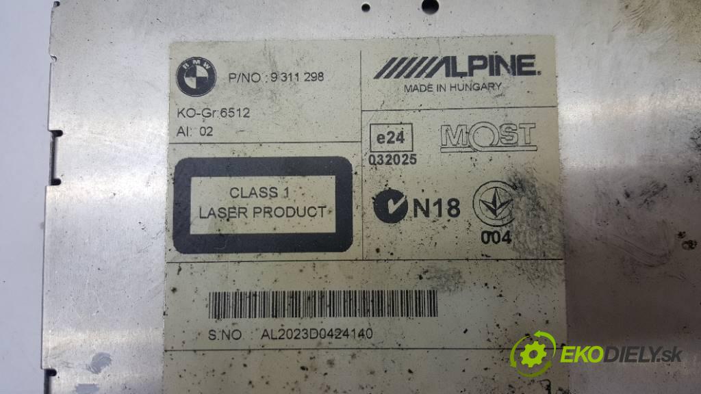 BMW F10 F11 2013 163 kW F11 1995 RADIO 9311298 (Audio zariadenia)