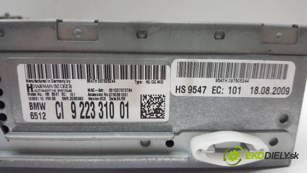 BMW X5 E70 2009 235 kW E70 2993 RADIO CI 922331001 (Audio zariadenia)