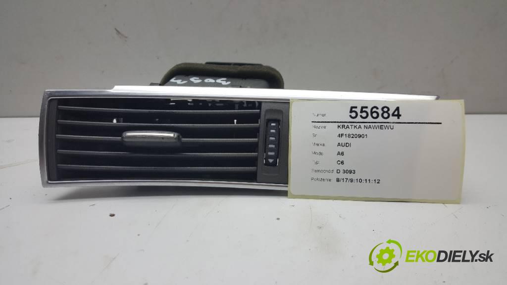 AUDI A6 C6 2006 224 kW C6 2967 Mriežky kúrenia 4F1820901