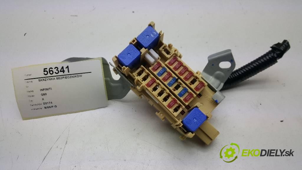 INFINITI Q50   2017 211 kW X 1991 Skrinka poistková  (Poistkové skrinky)