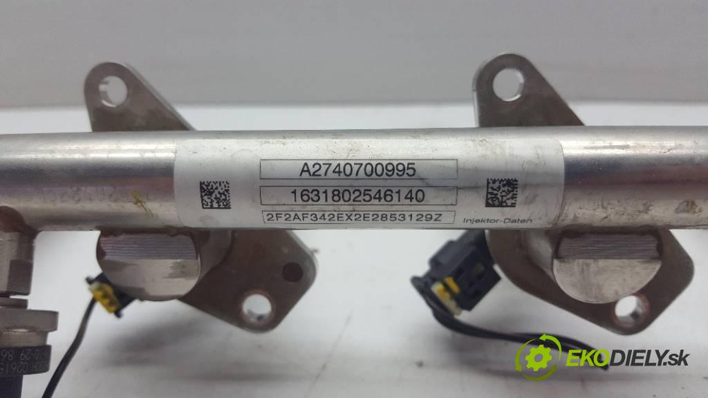 INFINITI Q50 X 2017 211 kW X 1991 Lišta vstrekovacia A2780700687 A2740700995 (Vstrekovacie lišty)