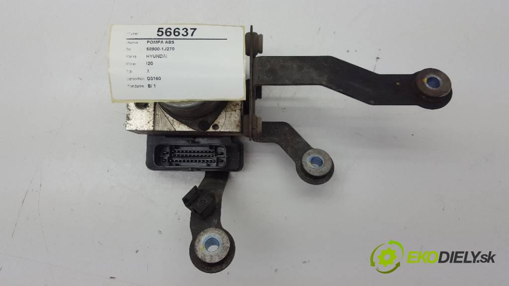 HYUNDAI  I20 X 2014 75 kW X 1120 Pumpa ABS 58900-1J270 (Pumpy ABS)