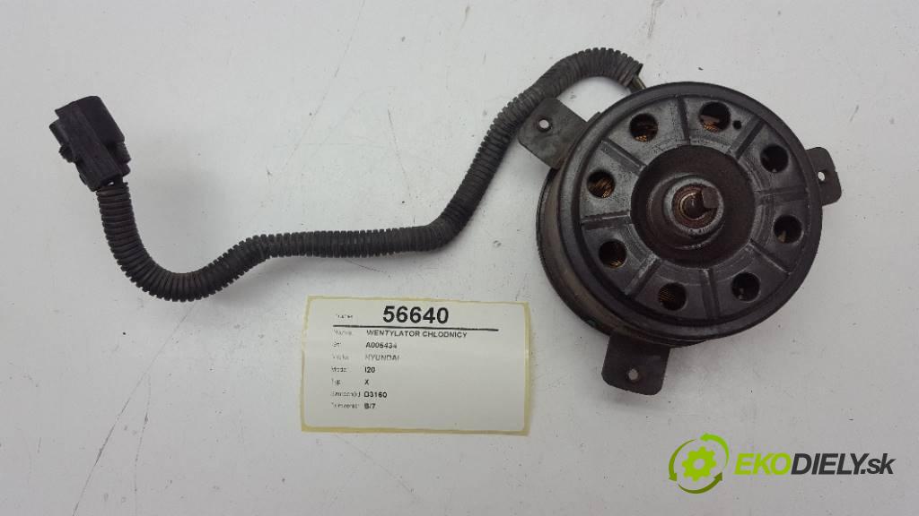 HYUNDAI  I20 X 2014 75 kW X 1120 Ventilátor chladiča A005434  (Ventilátory)