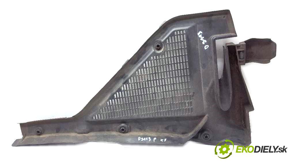 BMW X5 E70 2009 235 kW E70 2993 Torpédo, plast pod čelné okno 108341 10 PRAWE (Torpéda)