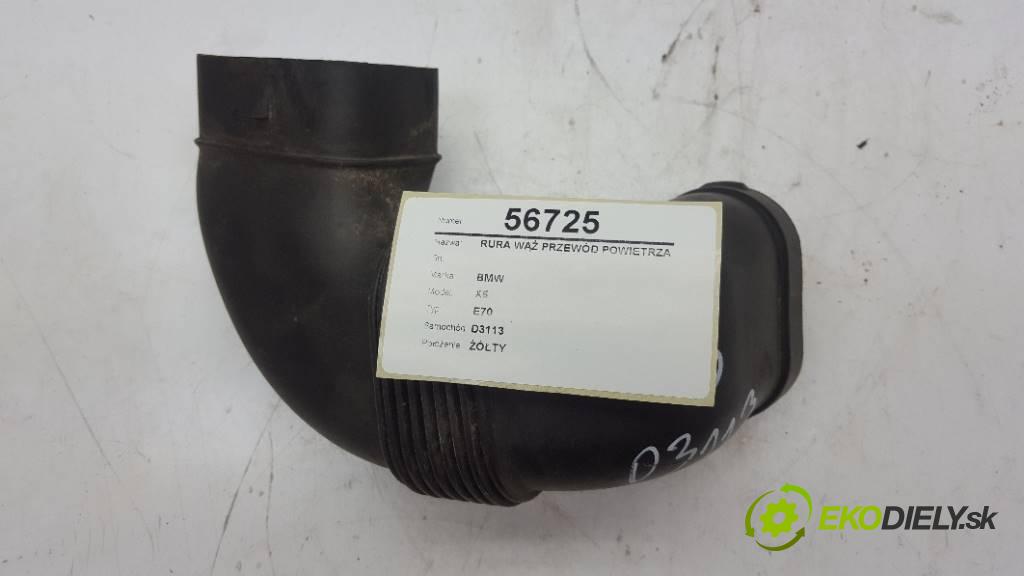 BMW X5 E70 2009 235 kW E70 2993 Rúra hadice trubka vzduchu  (Hadice chlazení vzduchu)