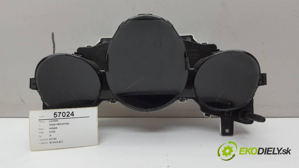 HONDA CIVIC IX 2012 141 kW IX 1798 Prístrojovka 78200 HR0407028  (Prístrojové dosky, displeje)