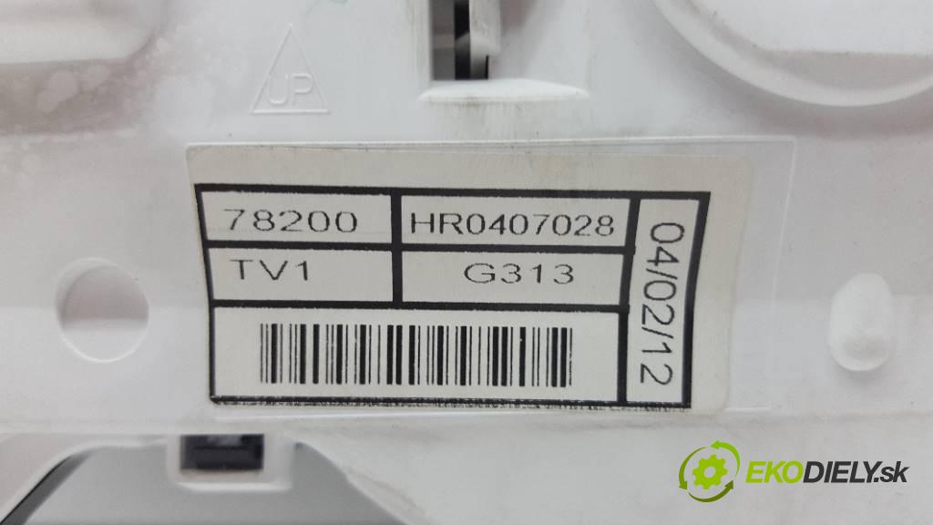 HONDA CIVIC IX 2012 141 kW IX 1798 Prístrojovka 78200 HR0407028  (Prístrojové dosky, displeje)