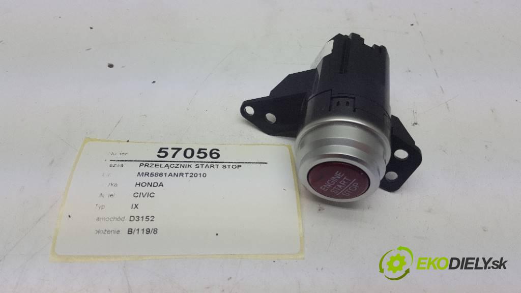HONDA CIVIC IX 2012 141 kW IX 1798 Prepínač Start brzdových svetiel MR5861ANRT2010 (Prepínače, spínače, tlačidlá a ovládače kúrenia)