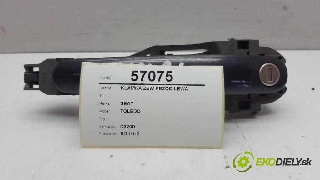 SEAT TOLEDO   2006 105 kW    1896 Kľučka vonkajšia predný ľavá strana