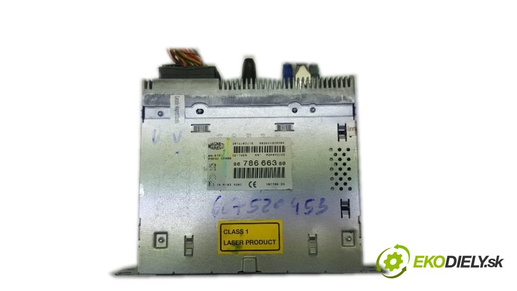 CITROEN DS5  2013 163 kW X 1997 RADIO 9678666380 (Audio zariadenia)