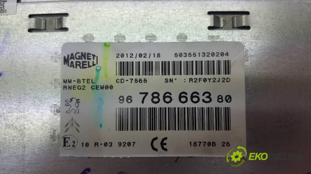 CITROEN DS5  2013 163 kW X 1997 RADIO 9678666380 (Audio zariadenia)