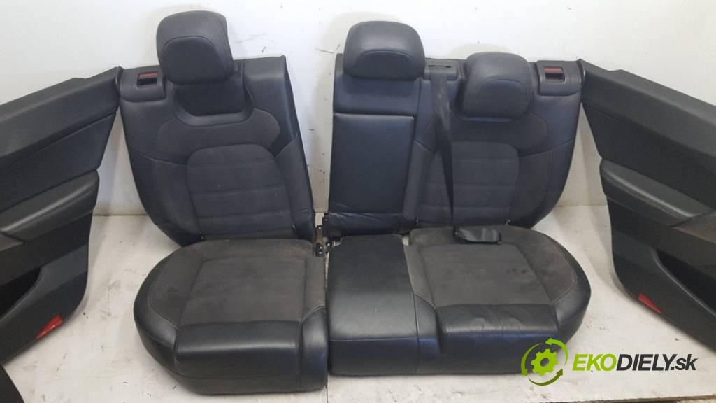 CITROEN DS5  2013 163 kW X 1997 Sedadlo zad FOTELE+KANAPA+BOCZKI (Sedačky, sedadlá)