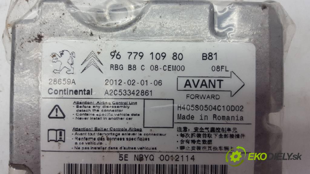 CITROEN DS5  2013 163 kW X 1997 senzor airbag USZKODZONY 9677910980 (Snímače)