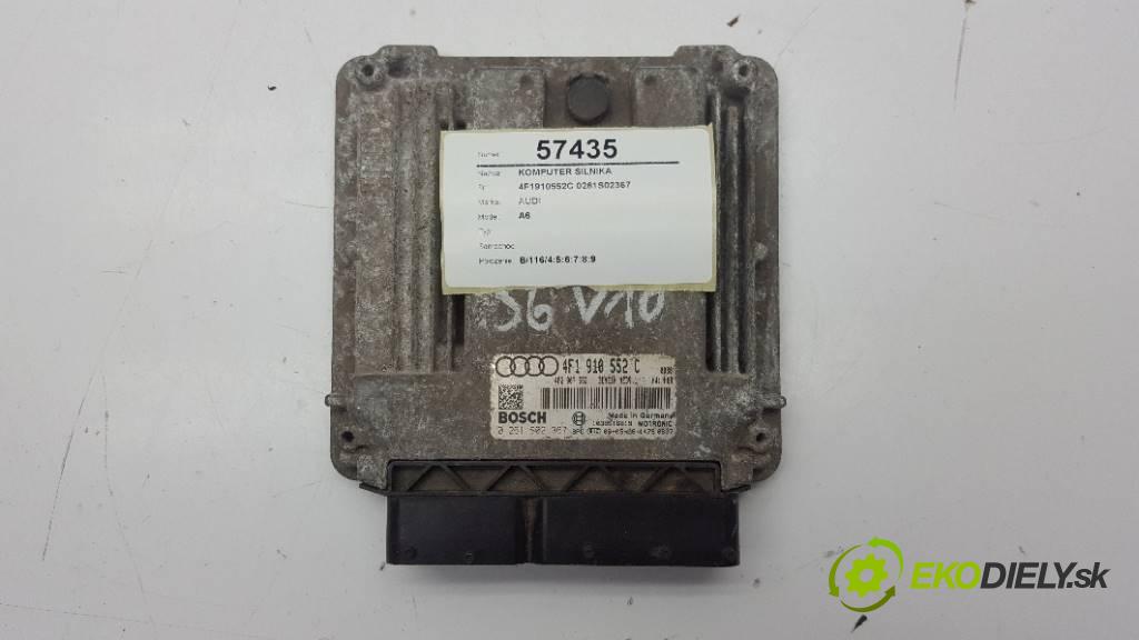 AUDI A6       riadiaca jednotka Motor 4F1910552C 0261S02367 (Riadiace jednotky)
