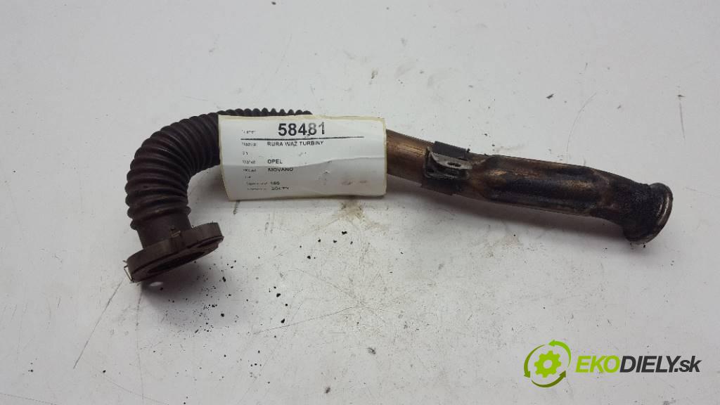 OPEL MOVANO   2014 150 kW    2299 Rúra hadica turba  (Hadice)