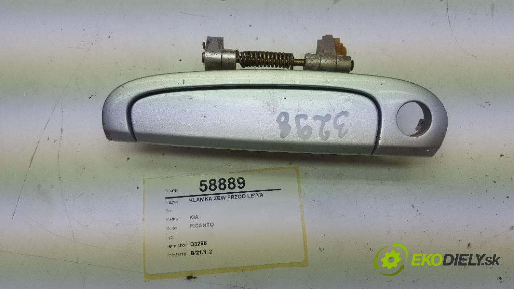 KIA PICANTO   2004 65 kW     1086 Kľučka vonkajšia predný ľavá strana