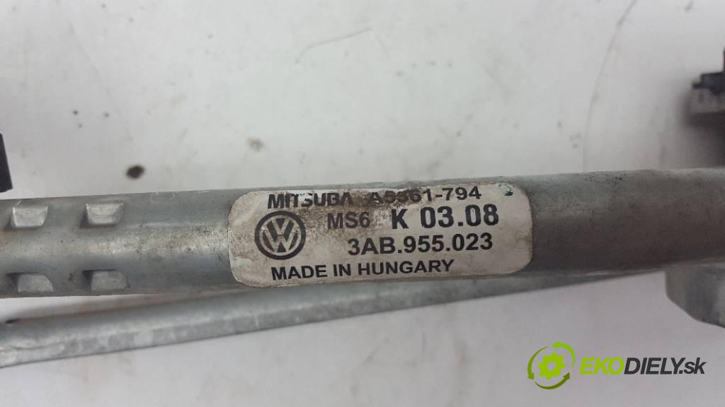 VOLKSWAGEN PASSAT B7 2010  B7 1968 Mechanizmus stieračov predný 3AB955419 (Motorčeky stieračov predné)