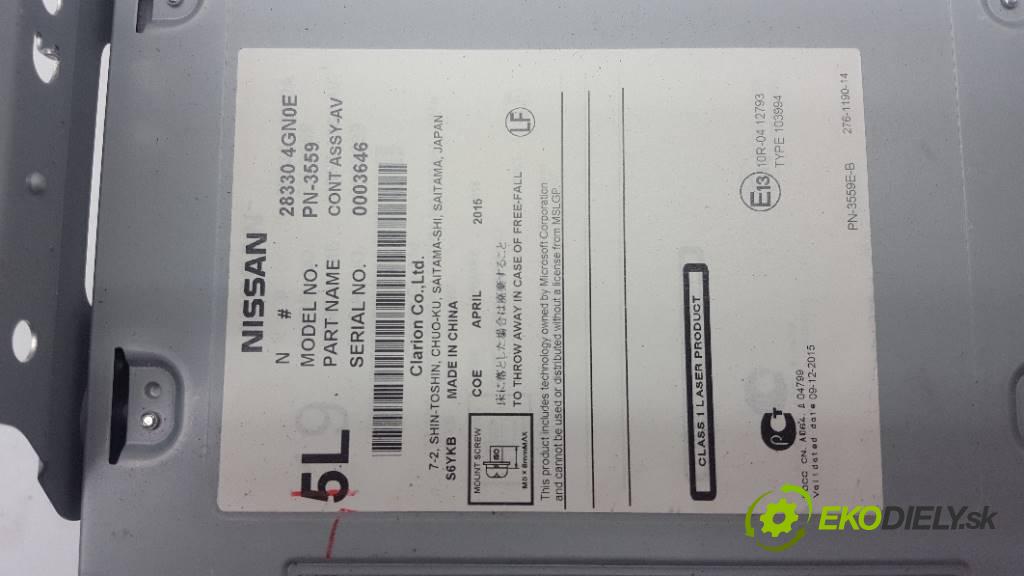 INFINITI Q50   2015 170 kW      2143 RADIO 28330 4GN0E (Audio zariadenia)