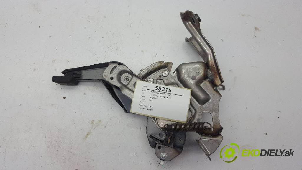 INFINITI Q50   2015 170 kW     2143 Potenciometer plynového pedálu DŻWIGINA RECZNEGO  (Pedále)