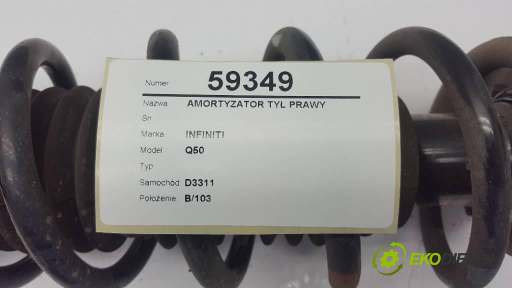 INFINITI Q50   2015 170 kW       2143 Tlmič zad pravy  (Zadné pravé)