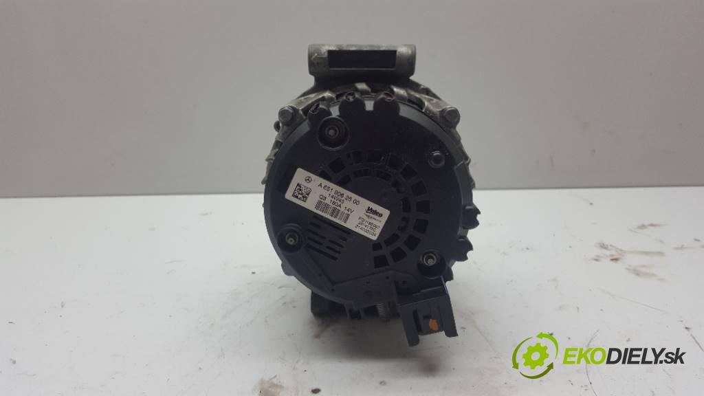 INFINITI Q50   2015 170 kW      2143 Alternátor A6519062500 (Alternátory)