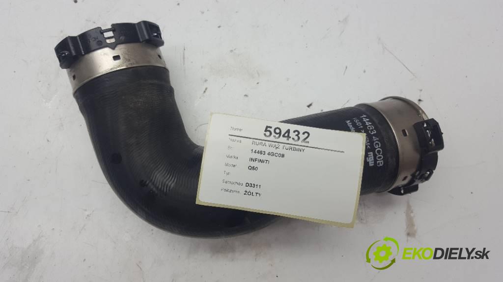 INFINITI Q50   2015 170 kW      2143 Rúra hadice turba 14463 4GC0B (Hadice intercoolera)