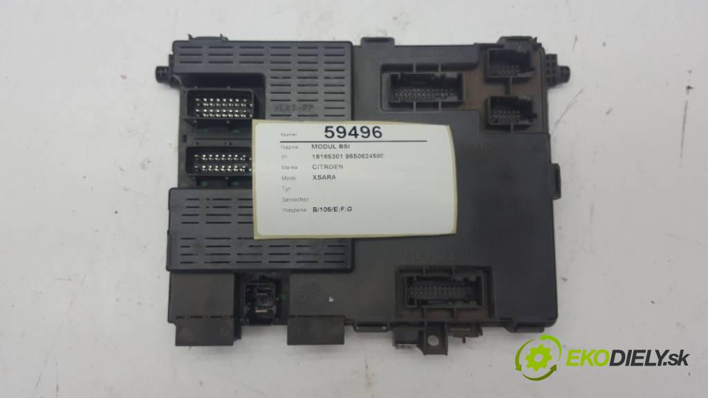 CITROEN XSARA         modul BSI 16165301 9650624580 (Pojistkové skříňky)