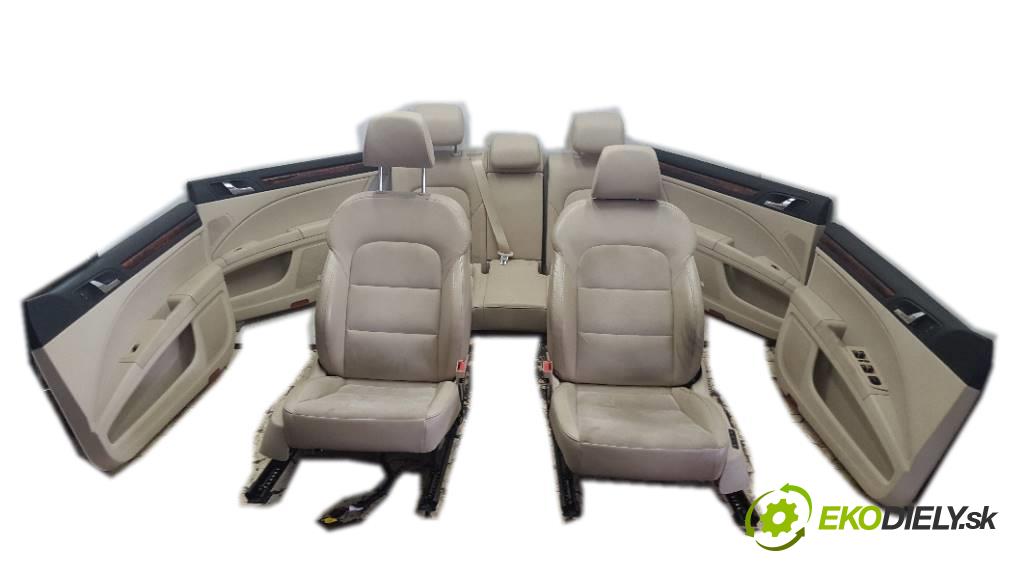 SKODA SUPERB   2009 260 kW     3597 Sedadlá, sedačky + Sedadlo +PODSUITÓWKA+WSZYSTKIE PLASTIKI +BOCZKI