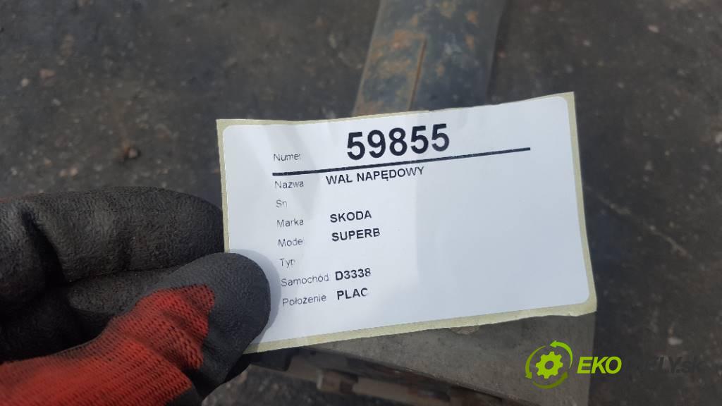 SKODA SUPERB   2009 260 kW        3597 Kardaň, hriadeľ hnací  (Kardaňové hriadele)