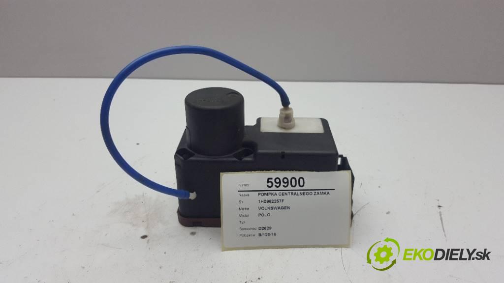 VOLKSWAGEN POLO  1998 44KW      1390 pumpa centrálneho zámku 1H0962257F (Riadiace jednotky centrálneho zámku)