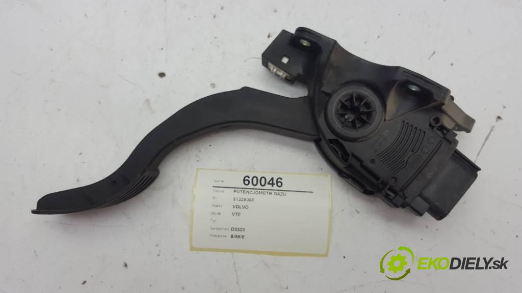 VOLVO V70   2014 241 kW     1969 Potenciometer plynového pedálu 31329058 (Pedále)