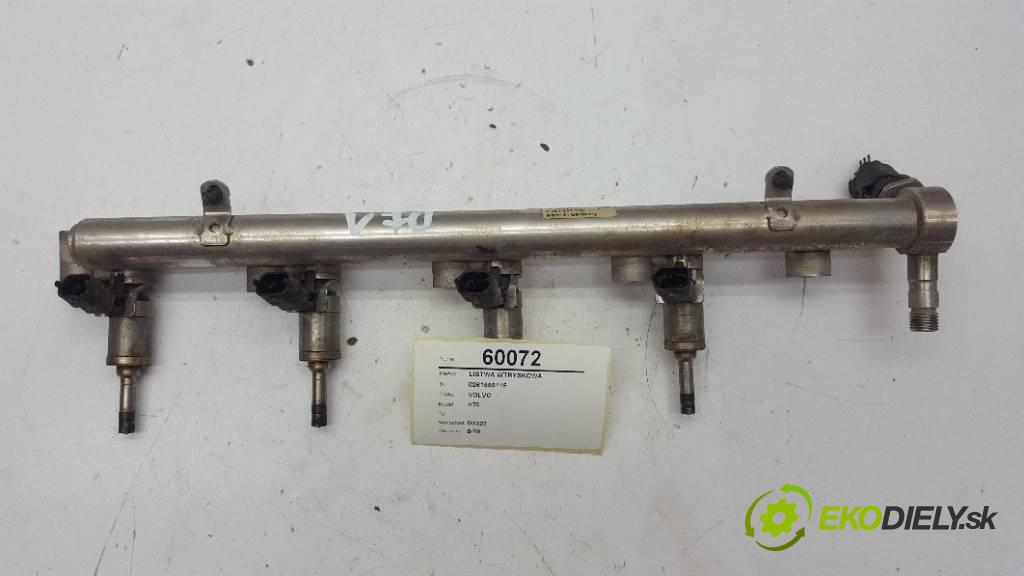 VOLVO V70   2014 241 kW     1969 Lišta vstrekovacia 0261555115 (Vstrekovacie lišty)