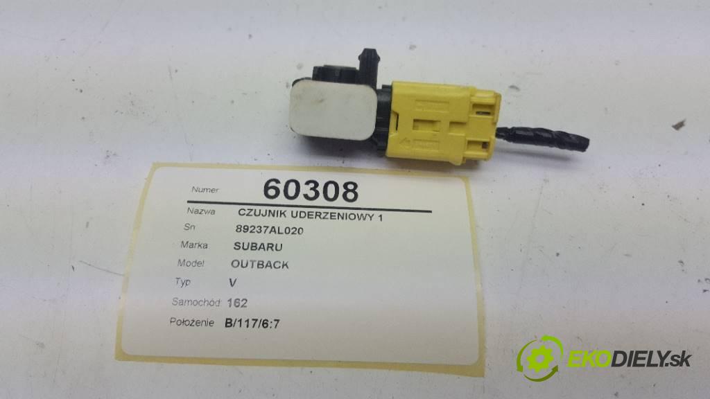 SUBARU OUTBACK V 2016 175 kW V 2498 snímač nárazu 1 89237AL020