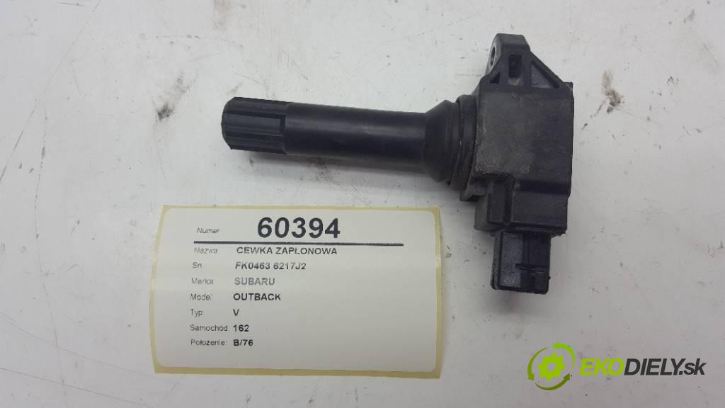 SUBARU OUTBACK V 2016 175 kW V 2498 Cievka zapaľovacia FK0463 6217J2 (Zapaľovacie cievky, moduly)
