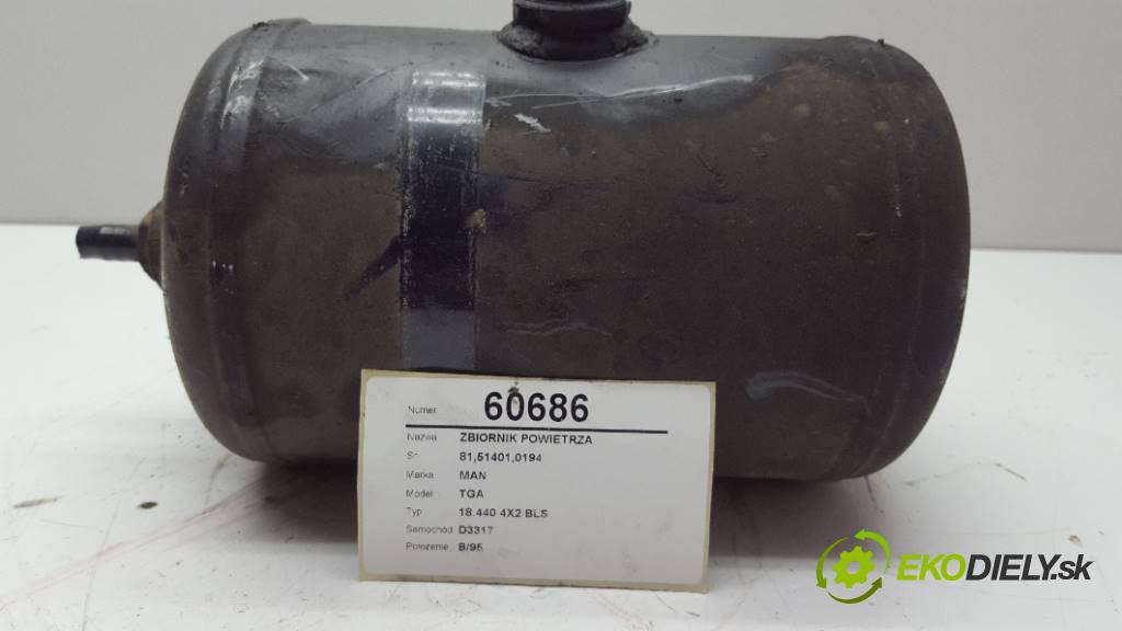 MAN TGA 18.440 4X2 BLS 2008 441 kW 18.440 4X2 BLS 10518 Nádržka vzduchu 81,51401,0194 (Obaly filtrov vzduchu)