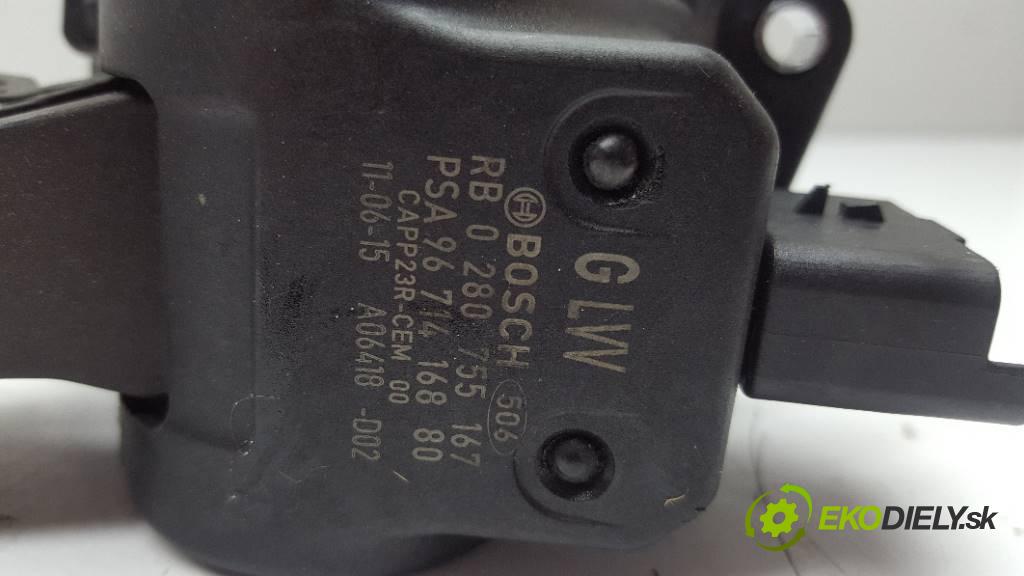 CITROEN C4 PICASSO   2008 136 kW     1997 Potenciometer plynového pedálu 0280755167 (Pedále)