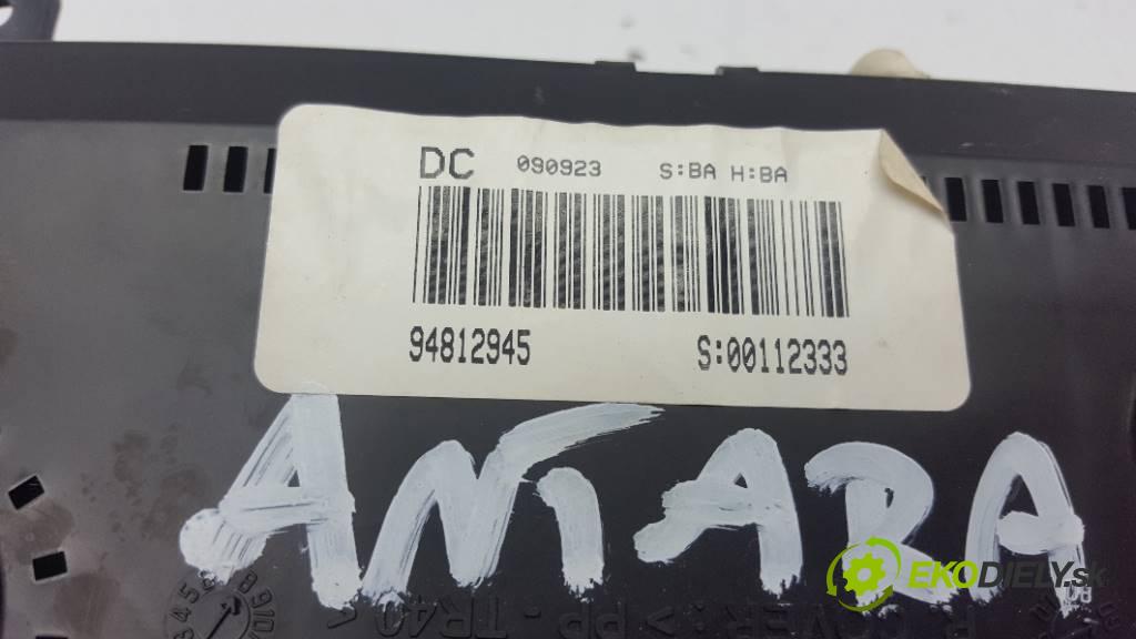 OPEL ANTARA   2009 126 kW      1991 Prístrojovka 191140KM 94812945 (Prístrojové dosky, displeje)