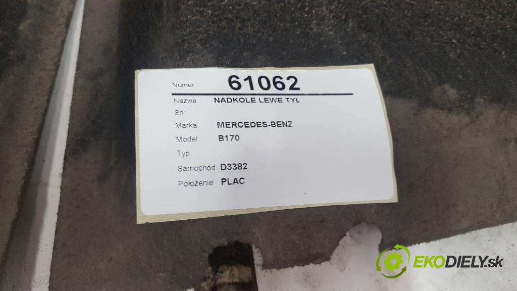 MERCEDES-BENZ B170   2008 116 kW      1699 podblatník ľave zad