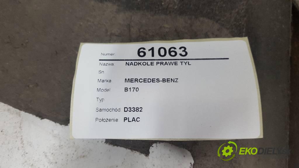 MERCEDES-BENZ B170   2008 116 kW      1699 podblatník pravé zadní část