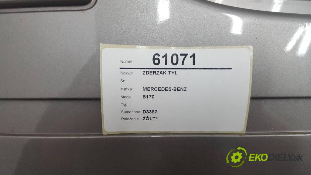 MERCEDES-BENZ B170   2008 116 kW      1699 nárazník zadní část
