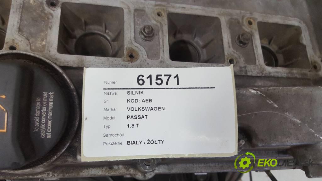 VOLKSWAGEN PASSAT    1.8 T   Motor KOD: AEB (Motory (kompletné))